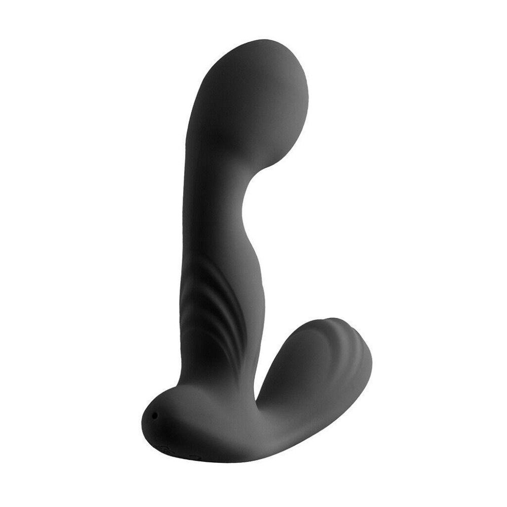 Вібромасажер простати S Pleasures Premium FUZZY, чорний, з рельєфом, 10 режимів вібрації, нагрівання Sex Aura Київ - фото 2
