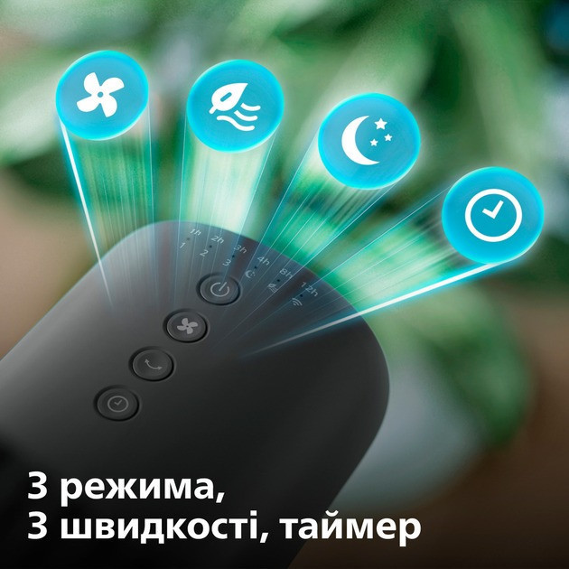 Вентилятор Philips CX3550/01 ( Чорний ) Харків - фото 9