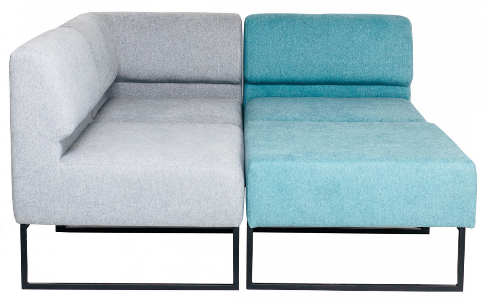 Диван Модульный Lounge Серо-голубой Киев - изображение 3