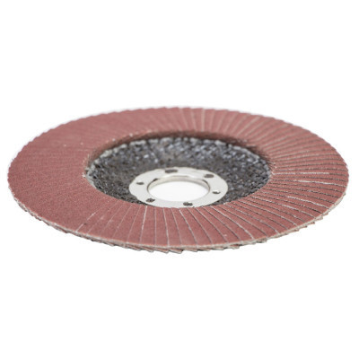 Круг зачистний Sigma пелюстковий торцевий Т27 (прямий) 125мм P220 (9172171) Вінниця - фото 3