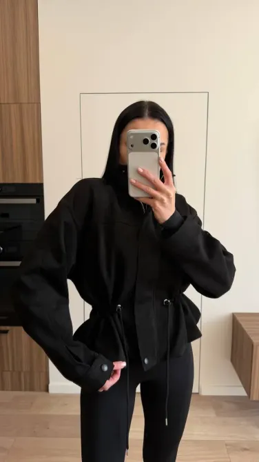 Женская замшевая куртка с талией Одесса - изображение 3