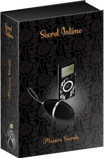 Виброяйцо вибратор Secret Intime Love Egg Black от Plaisirs Secrets Днепр - изображение 3