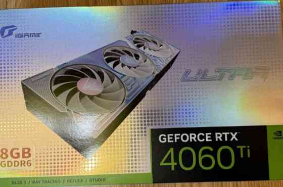 Видеокарта: Colour Ful iGame GeForce RTX 4060 Ti Ultra. Киев