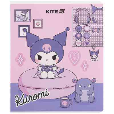 Тетрадь Kite Kuromi, 24 листа, клетка (HK25-238) Винница