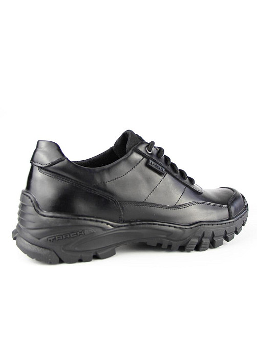 Армійські чоловічі міцні шкіряні кросівки ,демісезонні армійські чорні кросівки прошиті Львів - фото 7