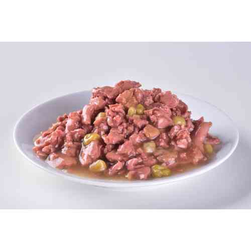 Корм влажный Brit Premium Fillets in Gravy Chicken & Green Peas для собак малых пород филе в соусе курица и зеленый горошек. Киев