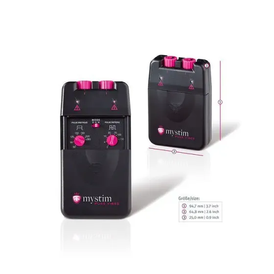 Електростимулятор Mystim Pure Vibes, 2 канали, 3 програми, механічні перемикачі Львів
