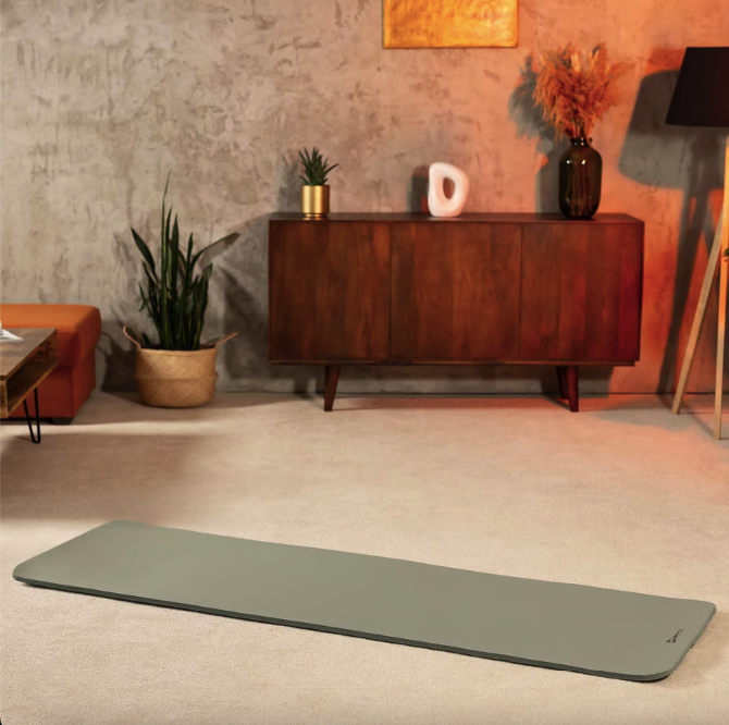 Колрик для йоги Hop-Sport HS-NB015GM NBR 1,5см оливковый Киев - изображение 2