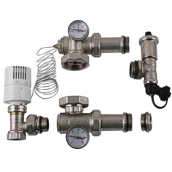 Змішувальна група (без насоса) комплект ECO 01К 1″ Тернопіль