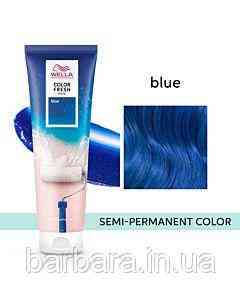Тонуюча кремова маска Wella  COLOR FRESH Blue Голубой Київ