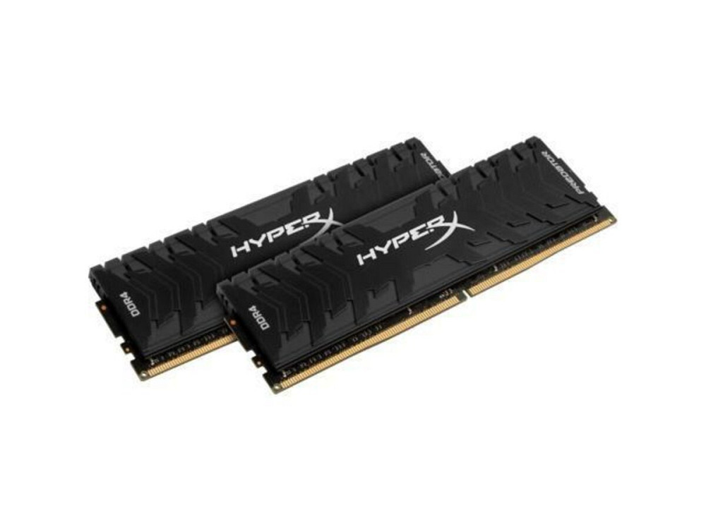 DDR4 Kingston XMP HyperX Predator 16GB (Kit of 2x8192) 3200MHz CL16 Black DIMM Київ - фото 1