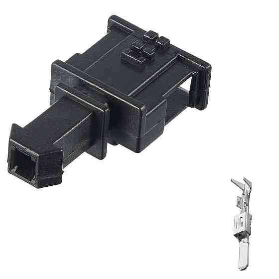 Роз'єм конектор 1-кон., 1-929595-1, 191972711, TE Германия, Франция, Германия універс., Audi, Bugatti, Porsche, Seat, Skoda, VW Київ