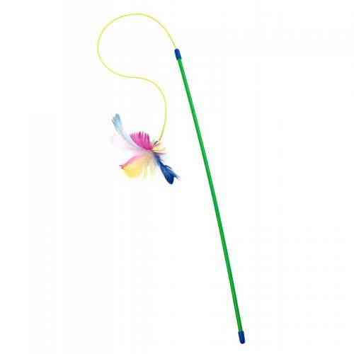 Іграшка Природа Паличка для кота з пір_ям на резинці 50 см Київ