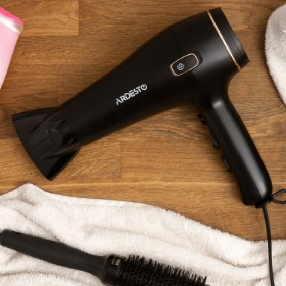 Фен для волосся 1750-2100W (2 швидкості/3 темпер.режими) чорний HD-Y210 Ardesto Житомир - изображение 4