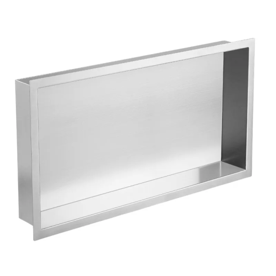 Полка-ниша для ванной комнаты Mixxus Premium NICHE-0102 из нержавеющей стали SUS304 (MI6679) Харьков