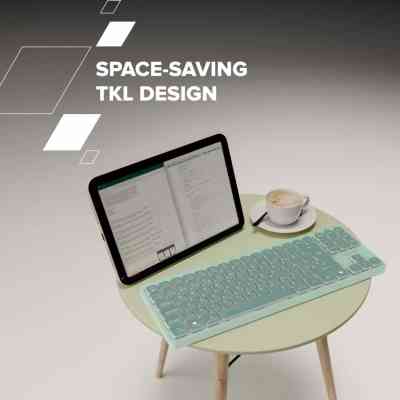 Клавіатура Canyon OnType 10 TKL Mechanical Silent Low-profile USB UA Violet (CNS-HKB10V) Вінниця