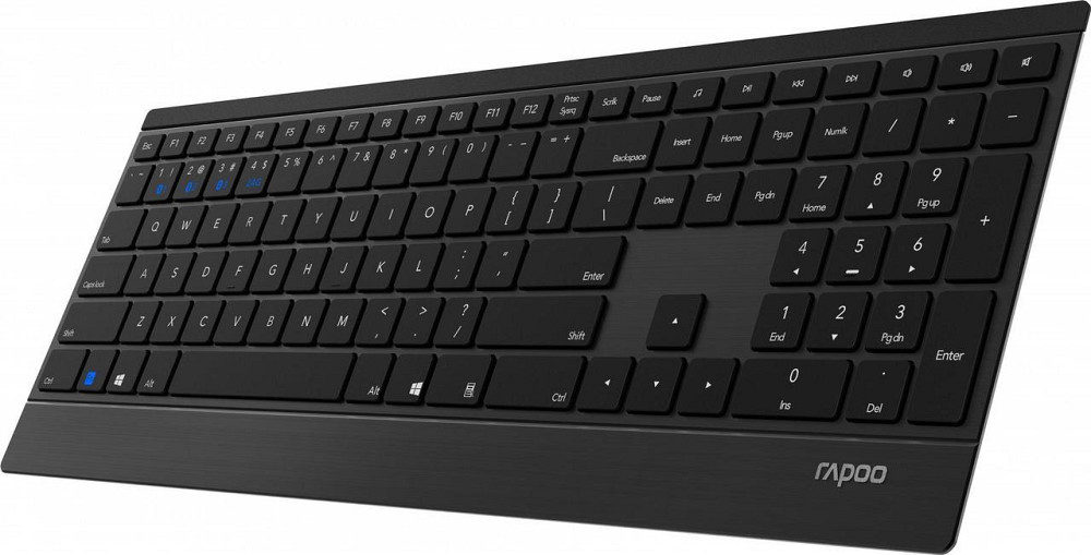 Клавіатура бездротова Rapoo E9500M Wireless Black Чорний Харків - фото 6