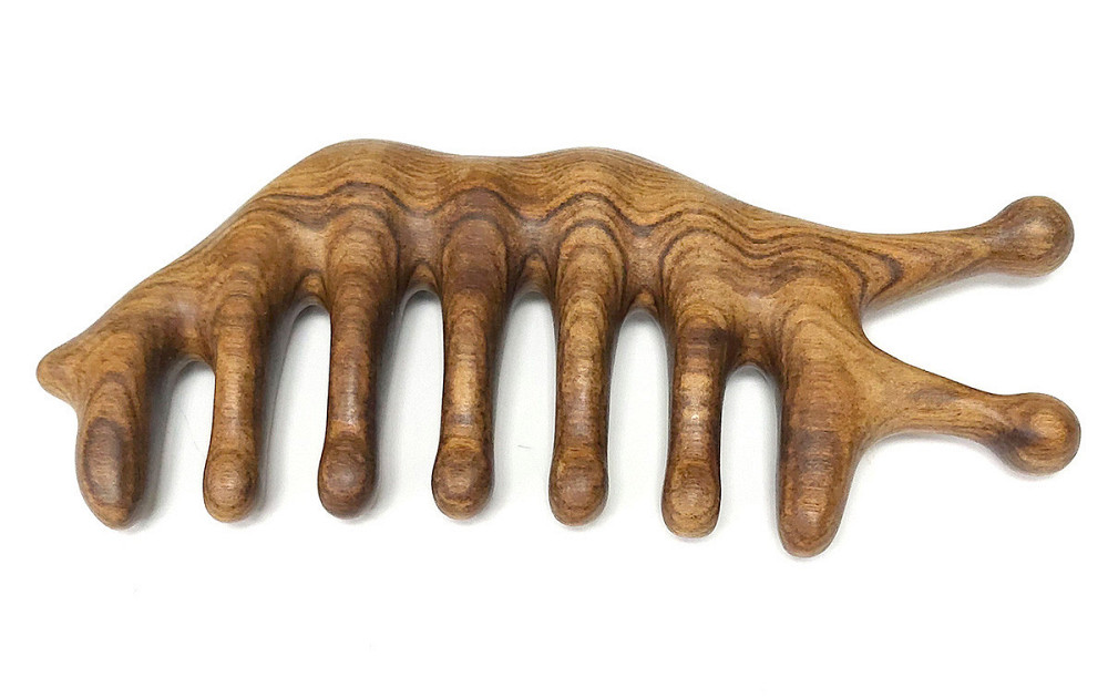 Гребень массажер деревянный сандал натуральный Киев - изображение 1