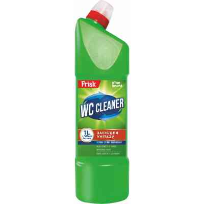Засіб для чищення унітазу Frisk Pine Scent 1.1 л (4820197121380) Вінниця