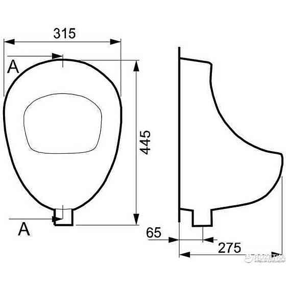 Пісуар Cersanit PRESIDENT P101 (000003330) Київ