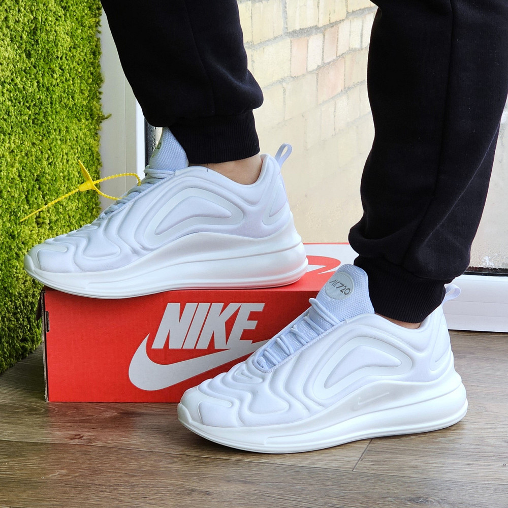 Кроссовки Nike 720 Белые Мужские Найк с Амортизацией (размеры: 40,41,42,43,44,45) Видео Обзор Днепр - изображение 1