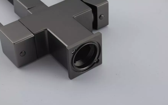 Змішувач для кухні Koer KB-72023-07 з виходом для питної води графітовий з гнучким виливом (KR5010) Чернівці - фото 7