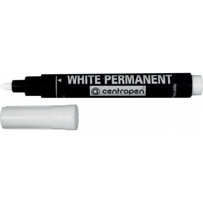 Маркер Centropen Permanent White 8586 2.5 мм (8586/11) Винница - изображение 3