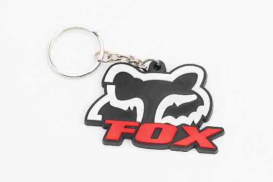 Брелок "FOX", гумовий 57х36мм Бершадь