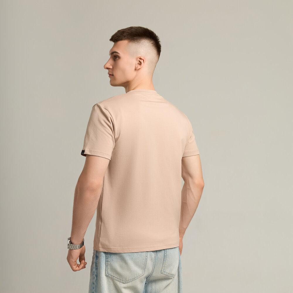 Чоловіча футболка бежева Pobedov Peremoga Київ - фото 6