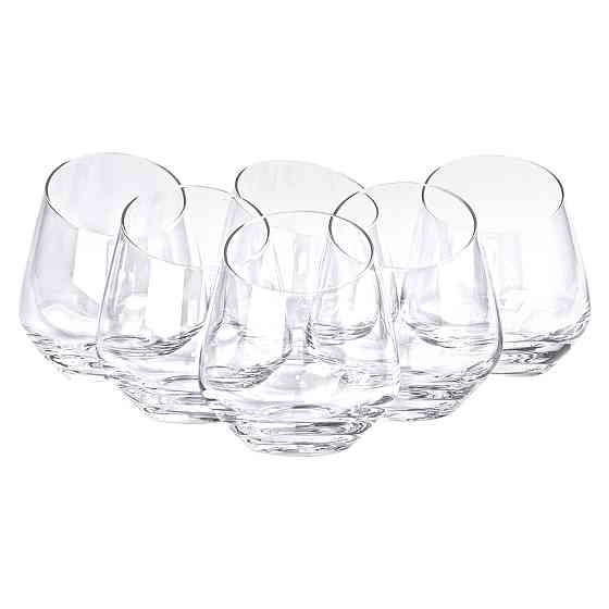 Yiwu Набір із 6 склянок для віскі, 450 мл, товсте дно HP-16-21 Коломия