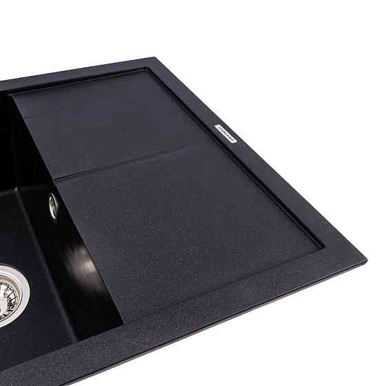 VALESO Гранітна мийка VALESO CALYPSO 7950 матова Чорний металік Киев