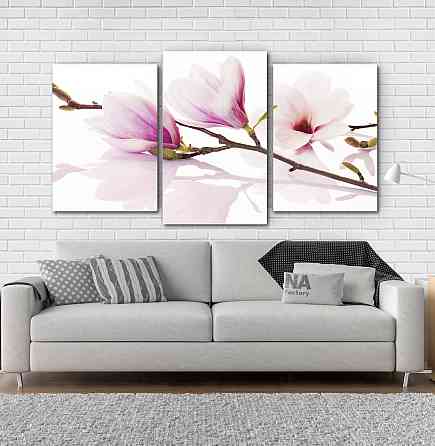 Модульная картина Цветы  Art-20_3 Киев