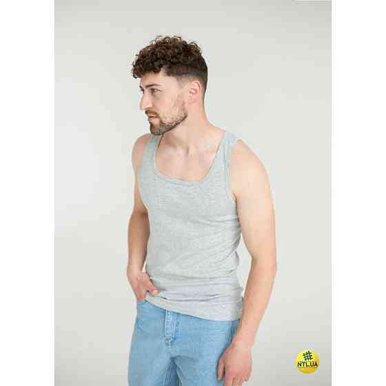 Набір чоловічих майок зі 100% бавовни 3 шт Наталюкс 21-1103 3XL Київ