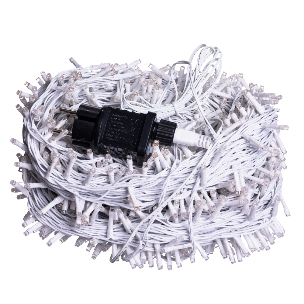 Гірлянда Різдвяна Фея 100 м, 1000 LED, білий провід Київ - фото 2