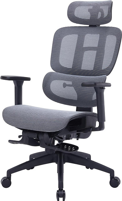 Крісло офісне Officepro Skyline Footrest Black/Dark Gray (OC750-B-DG-DG) ( 10681 ) Харків - фото 9