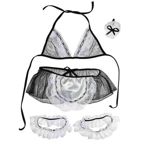 Прозрачный эротический игровой костюм 