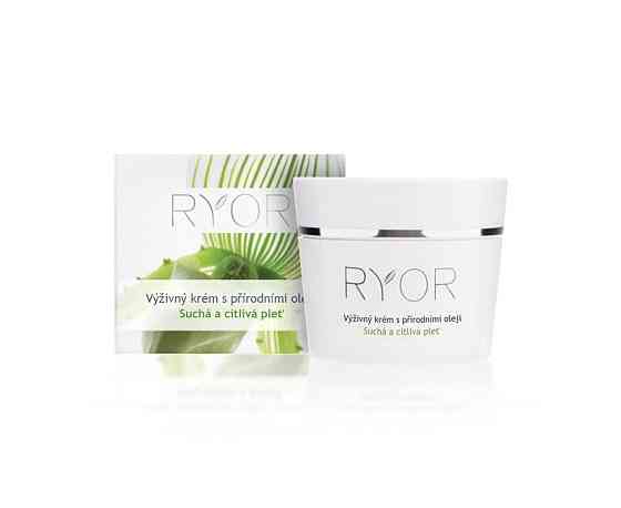 Поживний крем із натуральними оліями Nourishing Cream With Natural Oils Ryor, 50 мл Дніпро