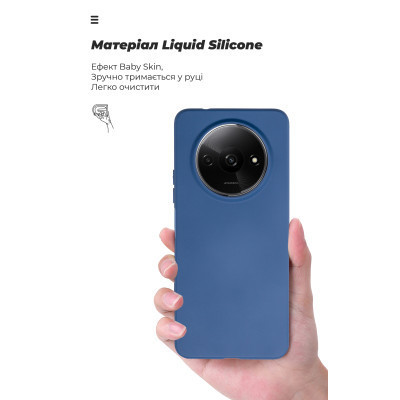 Чехол для мобильного телефона Armorstandart ICON Case Xiaomi Redmi A3 Dark Blue (ARM74438) Винница - изображение 7