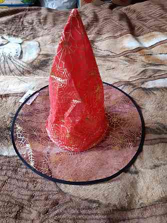 Хеловін декор обруч З дефектом one size червоний Київ