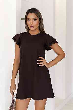 Платье летнее с воланами на плечах Fiesta Батал Киев