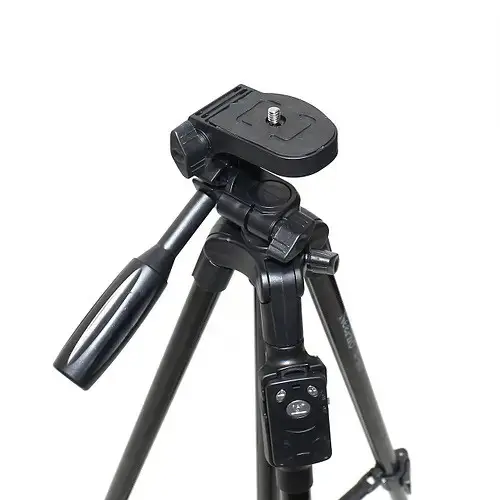 Штатив тринога NeePho NP-8810 не знімний майданчик + тримач + пульт + чохол (50-150см) Чорний Вінниця