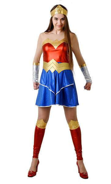 КОСТЮМ ДИВО ЖІНКИ (WONDER WOMEN) РОЗМІР УНІВЕРСАЛЬНИЙ Київ - фото 1