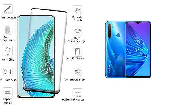 Захисне скло HyperGlass Pro для Realme 5, Realme 5i, Realme 5 Pro – максимальна чутливість та захист Київ