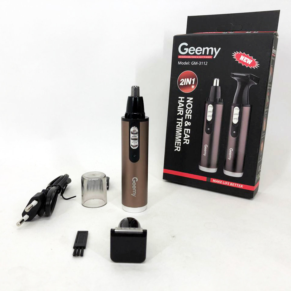 Электрический триммер для волос в носу GEMEI, Бритва триммер для носа и ушей носа и бровей WE-16 Львов - изображение 2