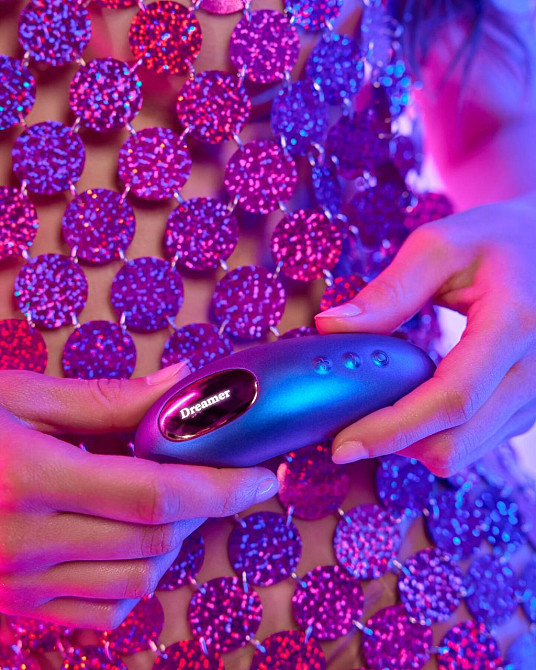 Вакуумный клиторальный стимулятор Love To Love DREAMER – IRIDESCENT NIGHT, ласки язычком, пульт Sex Aura Киев - изображение 6
