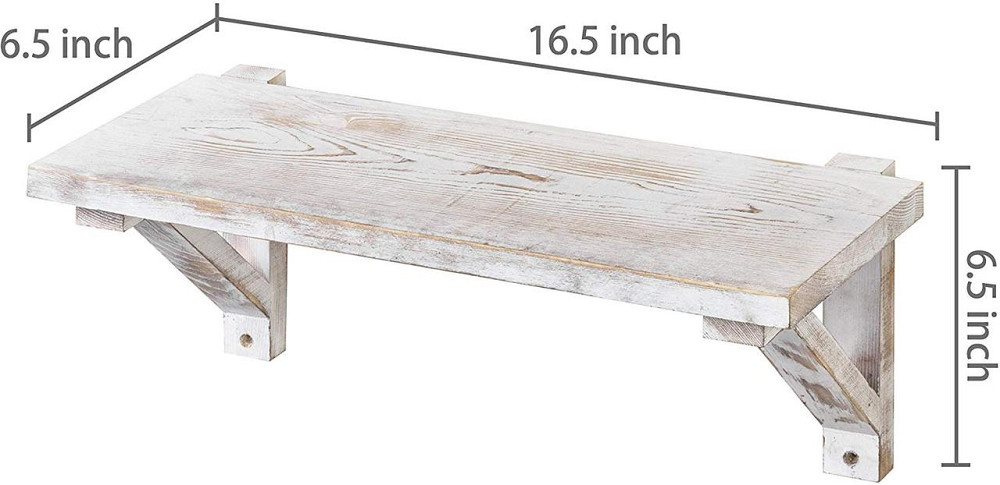 Настінна книжкова полиця "Лоліта" шеббі Миколаїв - фото 6