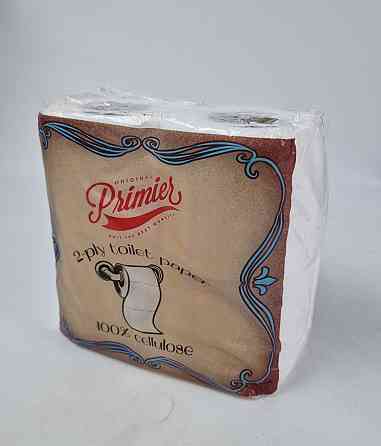 Бумага туалетная  белая (а4*150) Примьер (1 пачка) Харьков