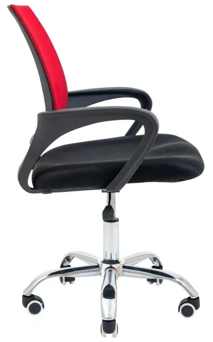 Офісне Крісло Керівника Richman Spider Сітка Чорно-червоний Київ - фото 3