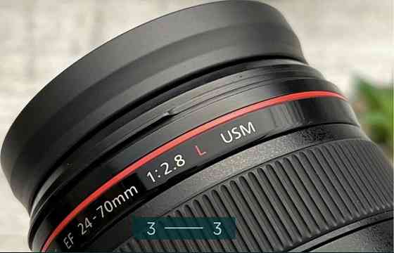 Объектив: Canon EF 24-70 mm f/2.8 L USM . Харьков