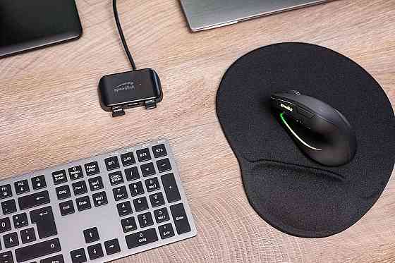 Мышь Speedlink Piavo Pro RGB Wireless черная эргономичная беспроводная оптическая перезаряжаемая с LED и Киев